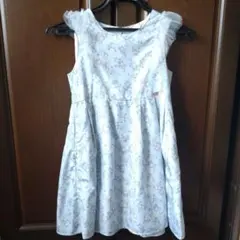 petit main 花柄ノースリーブワンピース 120cm