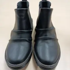 センソユニコ キューブキューブ【美品】本革レザー タンクソールブーツ