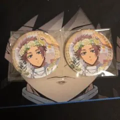 ブルーロック Flowercrown 缶バッジ 糸師冴 2点セット