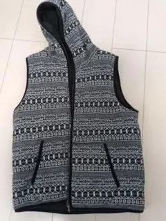 CIAO PANIC幾何学模様 ダウンベスト Mサイズ