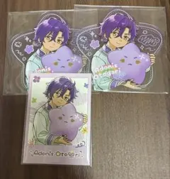 あんスタ　童心珍蔵　アドニス　星型クリアカード　チェキ風カード　中国
