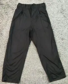 GU カーブタックアンクルパンツ ブラック S