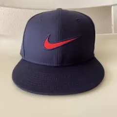 激レア90s NIKE キャップ 成田凌着用 銀タグヴィンテージ ブルー青 