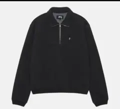 stussy ハーフジップ