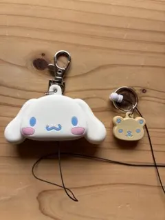 ジャンク品　シナモロール　フェイス形リールキーホルダーのサムネイル