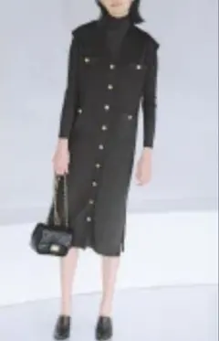 ジレワンピース ロングワンピース