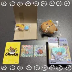 BTS BT21 SHOOKY シュキ　チャーム　シール　カード　まとめ売り