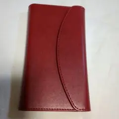 Galaxy S22 5G 手帳型ケース レッド スマホケースレザー
