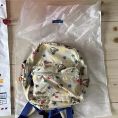 未使用　タグ付き　ミキハウス　リュック　プッチーのサムネイル