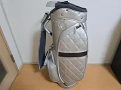 【新品未使用】LIVSINゴルフ スタンドキャディーバッグ14分割 プレーン スタンドキャディバッグ / WHITE BAG_PLAIN STAND GOLF 白色・軽量 ゴルフバッグ・キャディバッグ