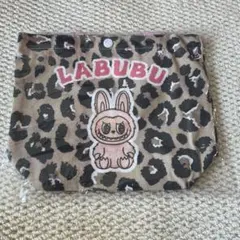 LABUBU ヒョウ柄バッグ