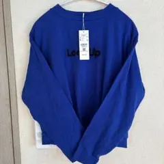 新品タグ付き　LOWRYS FARM ブルー 長袖Tシャツ