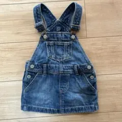 baby GAP デニムオーバーオールスカート 12-18ヶ月