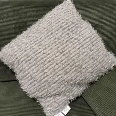 Francfranc風　ロングエコファー　ハンドウォーマークッショングレー