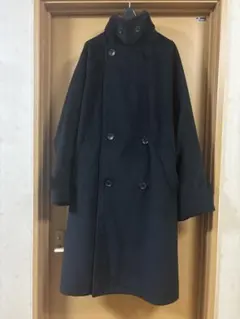 LUCY ニットメルトン ダブルオーバーコート