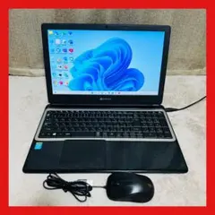 S519 すぐ使えるノートパソコンi5メモリ8G高速SSDサクサク動くWin11のサムネイル