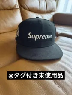 Supreme 黒 キャップ New Era