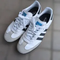 adidas SAMBA サンバ ホワイト/ブラック 27.5