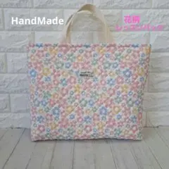 *花柄レッスンバック*