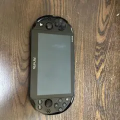 PS Vita 本体 ブラック、マイクラのカセット、充電コード付き