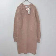 新品未使用タグ付　UNIQLO HEATTECH ニットワンピース M ピンク