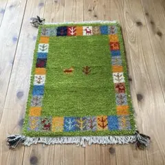 ペルシャギャッベ42x42cm(998)クッション、マット、ラグ絨毯 - メルカリ