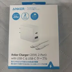 Anker Charger (20W, 2-Port) USB-C