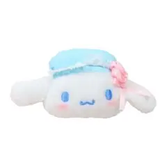 サンリオ　ホワイトフリルデザイン　シークレットヘアクリップ　シナモロール