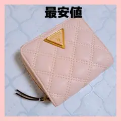 ●セール中●訳あり品 Guess ゲス 財布 キルティング ピンク