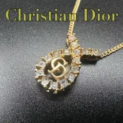 3126-2 人気✨ Dior ネックレス CD ロゴ 希少 刻印 cm - メルカリ