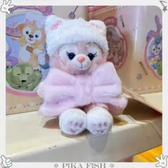 【最新正規品】リーナベル　冬　お座りぬいぐるみキーチェーン　香港ディズニー