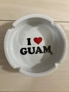I LOVE GUAM 陶器製 灰皿 ホワイトのサムネイル