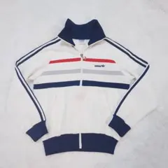 希少 西ドイツ製 アディダス トラックジャケット デサント トリコロール 80s
