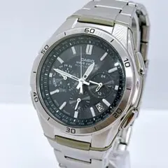 カシオ ウェーブセプター WVQ-M410 メンズ腕時計 電波ソーラー 動作良好