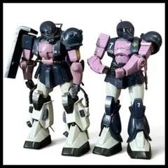 ZH152 G② 現状渡し 黒い三連星 MG ザクI 高機動型ザクII セット