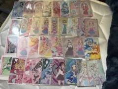 ぴ*ろ様 プリキュア グミ ウエハース クリアカード パシャこれ まとめ