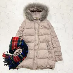 【年末感謝価格】✨LA MODE ロングダウンジャケット ファーフード付