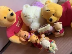 羽生結弦ディズニーストア限定くまのプーさん キーホルダーなど7点