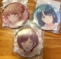 幼馴染とはラブコメにならない ROUND1 ホログラム缶バッジ　３点セット
