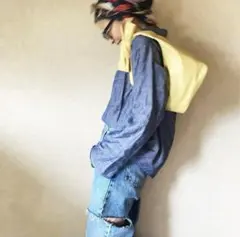 chiiiibagストリングバッグ string bag イエローのサムネイル