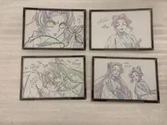 鬼滅の刃　ダイニング　おすそ分けポストカード　胡蝶しのぶ　胡蝶カナエ