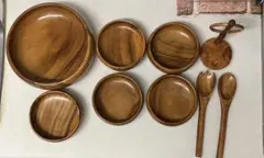 【タイムセール】木皿セット