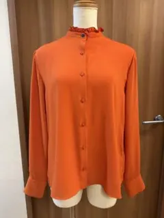 PS Paul Smith フリルネックブラウス 40 長袖ポールスミス