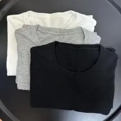 無印良品 クルーネック Tシャツ 3枚セット Mサイズ