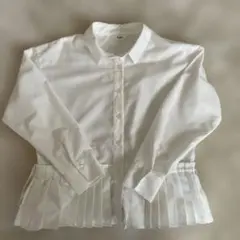 BEAMS ホワイト長袖シャツ