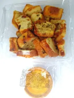 파운드케이크 (과일) 와 타르트 (치즈&레몬) 를 특전으로 카게츠도 아울렛