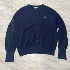 Lacoste ネイビー カーディガン