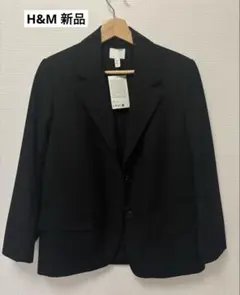新品未使用　H&M テーラードジャケット　ブラック