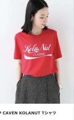Kola Nut Classic ロゴ 半袖 Tシャツ レッドのサムネイル