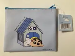【 新品・未使用 】　クレヨンしんちゃん　シロ　ミニポーチ（マチなし）